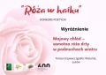 Róża w haiku 2022 