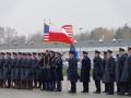 Uroczyste przywitanie Sił Powietrznych USA w Łasku