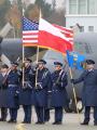 Uroczyste przywitanie Sił Powietrznych USA w Łasku