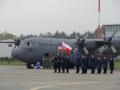 Uroczyste przywitanie Sił Powietrznych USA w Łasku