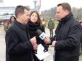 Uroczyste przywitanie Sił Powietrznych USA w Łasku