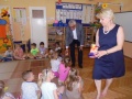 Burmistrz z wizytą u przedszkolaków